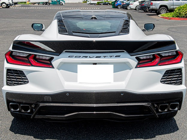 2020+ CHEVROLET CORVETTE C8 REAR DUCKTAIL REAR WING SPOILER WING